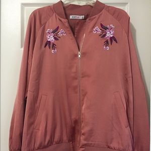 Pink Bomber Jacket